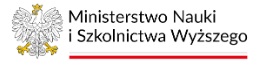 Logotyp Ministerstwa Nauki i Szkolnictwa Wyższego